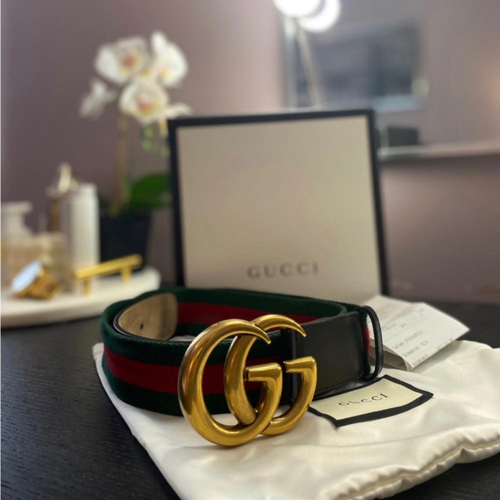 Authentic Gucci Marmont belt size 90 or 36 unisex
